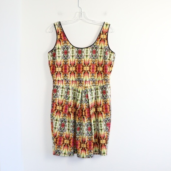 Sunday in Brooklyn Dresses & Skirts - Sunday in Brooklyn Anthropologie printed sheath dress short L Large abstract